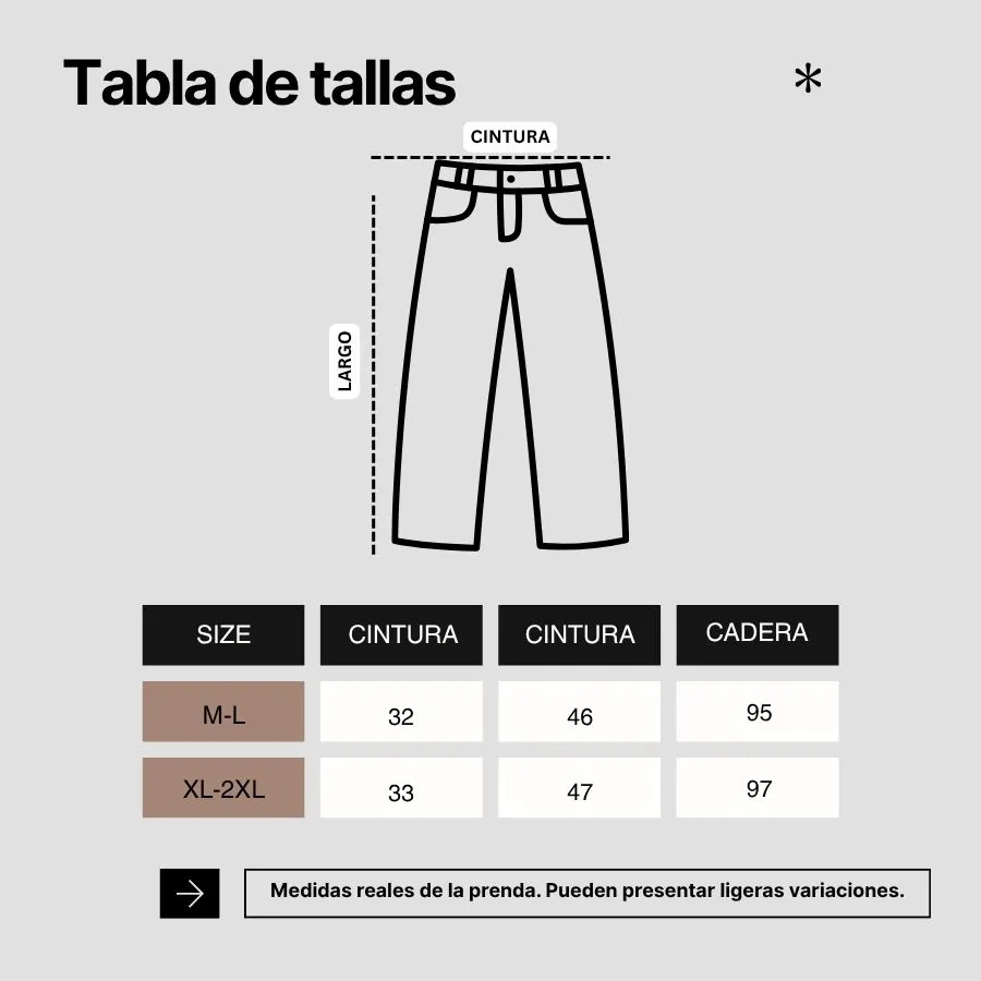 AD2622 Pantalón Holgado 15237